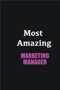 Most Amazing Marketing Manager