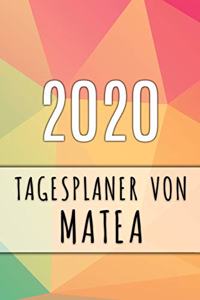 2020 Tagesplaner von Matea