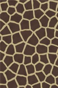 Giraffe Print Journal