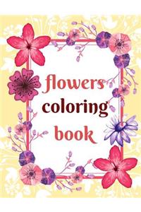 Flowers Coloring Book