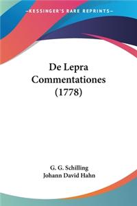 De Lepra Commentationes (1778)