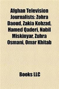 Afghan Television Journalists