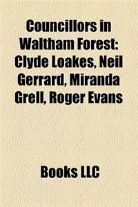 Councillors in Waltham Forest