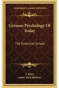 German Psychology of Today