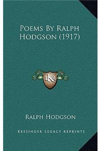 Poems By Ralph Hodgson (1917)