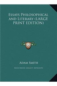 Essays Philosophical and Literary