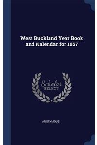 West Buckland Year Book and Kalendar for 1857