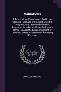 Valuations