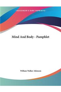 Mind And Body - Pamphlet