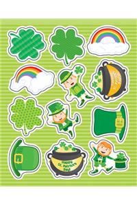 St. Patrick's Day Shape Stickers