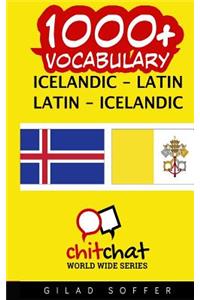 1000+ Icelandic - Latin Latin - Icelandic Vocabulary