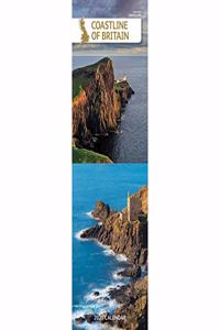 COASTLINE OF BRITAIN SLIM CALENDAR 2021