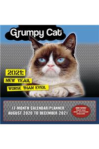 2021 Grumpy Cat(r) 17-Month Wall Calendar/Planner