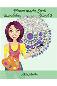 Färben macht Spaß - Mandalas - Band 2