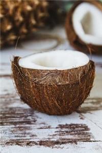 A Freshly Cut Coconut Tropical Fruit Journal