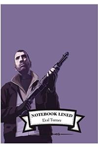 Lined Notebook - Gta: Notebook Journal Diary, 110 Lined Pages, 7 X 10