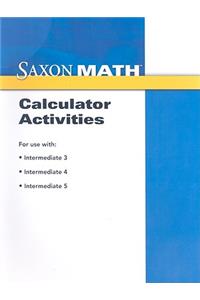 Saxon Math: Calculator Activities