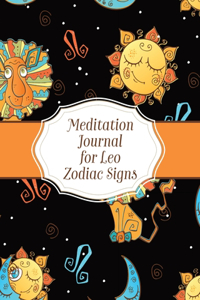 Meditation Journal for Leo Zodiac Signs