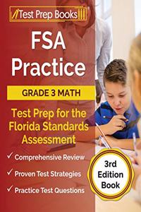 FSA Practice Grade 3 Math Test Prep for the Florida Standards Assessment [3rd Edition Book]