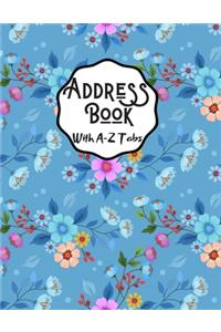 Address Book with A-Z Tabs