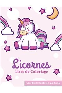 Licornes Livre De Coloriage