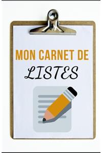Mon Carnet de Listes