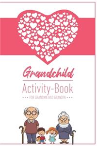 Grandchild Activity Book For Grandma And Grandpa