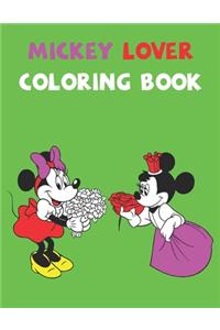 Mickey Lover Coloring Book