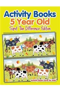 Activity Books 5 Year Old Spot The Difference Edition