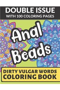 Anal Beads Dirty Vulgar Words Coloring Book