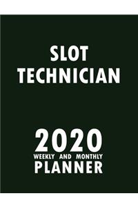 Slot Technician 2020 Weekly and Monthly Planner