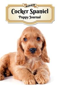 2020 Cocker Spaniel Puppy Journal