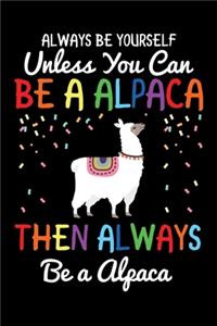 Always Be Yourself Unless You can Be A Alpaca Then Always be a Alpaca