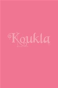 Koukla Notebook (Pink Cover)