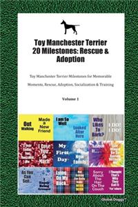 Toy Manchester Terrier 20 Milestones