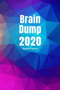 Weekly Planner 2020 with Brain Dump Worksheets
