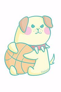 Basketball Dog Notebook