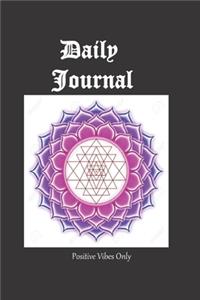 Daily Writing Journal for Men & Women Mandala Cover 2020