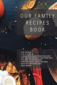 Our Family Recipes Book