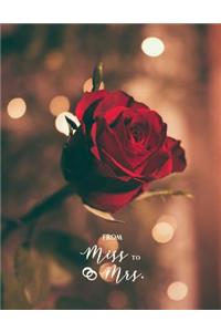 From Miss to Mrs