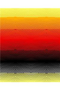 Abstract Zig Zag Notebook