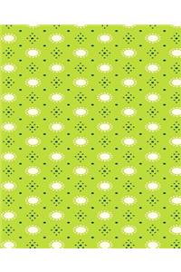 Dots Diamonds Pattern Design School Composition Book 130 Pages