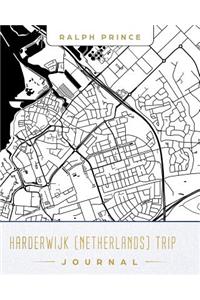 Harderwijk (Netherlands) Trip Journal: Lined Travel Journal/Diary/Notebook with Harderwijk (Netherlands) Map Cover Art