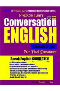 Preston Lee's Conversation English For Thai Speakers Lesson 1 - 20 (British Version)