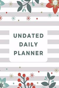 Undated Daily Planner