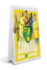 The Official Norwich City FC Desk Calendar 2021
