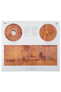 Mars Topographical Map