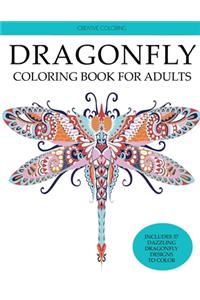 Dragonfly Coloring Book for Adults