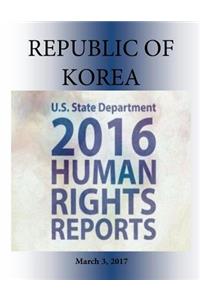 Republic of Korea 2016 Human Rights Report
