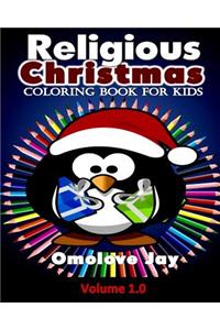 Religious Christmas Coloring Book for Kids
